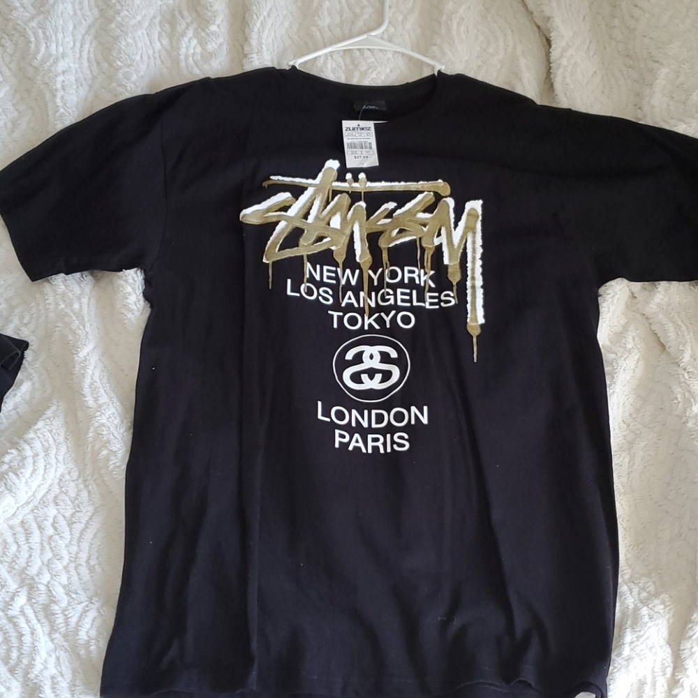 Stussy mens shirt lrg